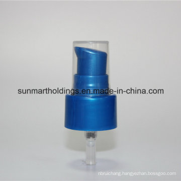 Aluminum Plastic Cream Pump with Overcap